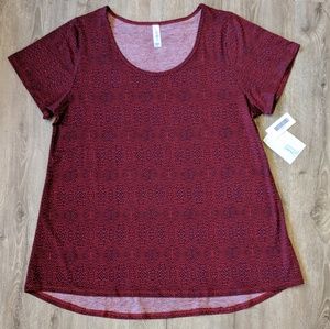 LulaRoe classic shirt size XL